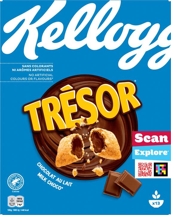 Kellogg's Céréales Mmmh...Tresor Milk Choco 410 g (410 g)
