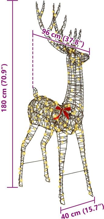 Image du produit vidaXL Weihnachtsdekoration