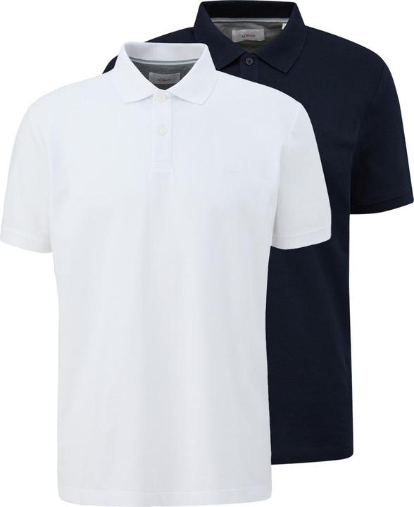 Produktbild s.Oliver 2er Pack Basic Poloshirt (XL)