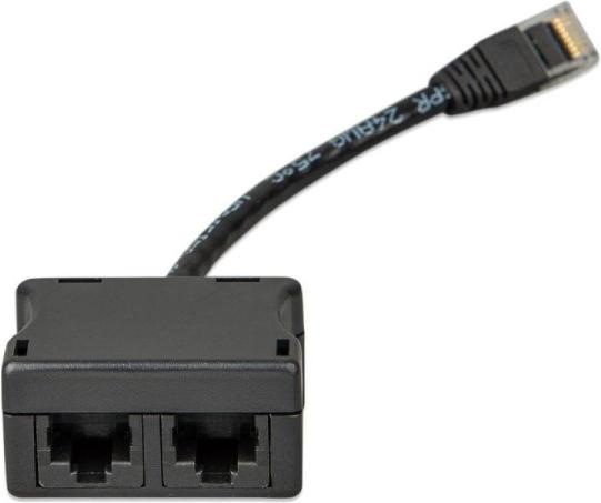 Actual product image Victron Energy RJ45 splitter ASS030065510 adapter cable (Solar connector)