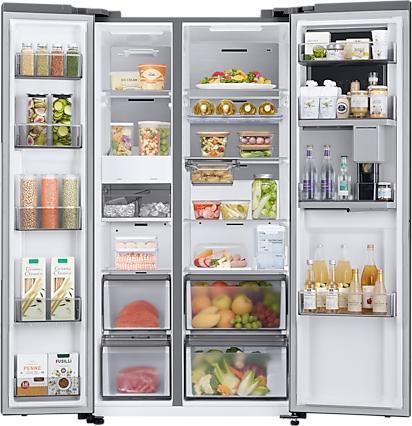 Produktbild Samsung RH6ACG805DS9EG (edelstahl, Food Showcase T?r, AI Energy Mode, Smart Conversion, Wassertank) (645 l)