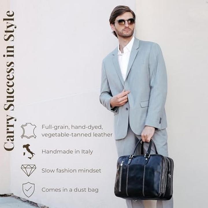 Produktbild Time Resistance Valigetta in Pelle (15")