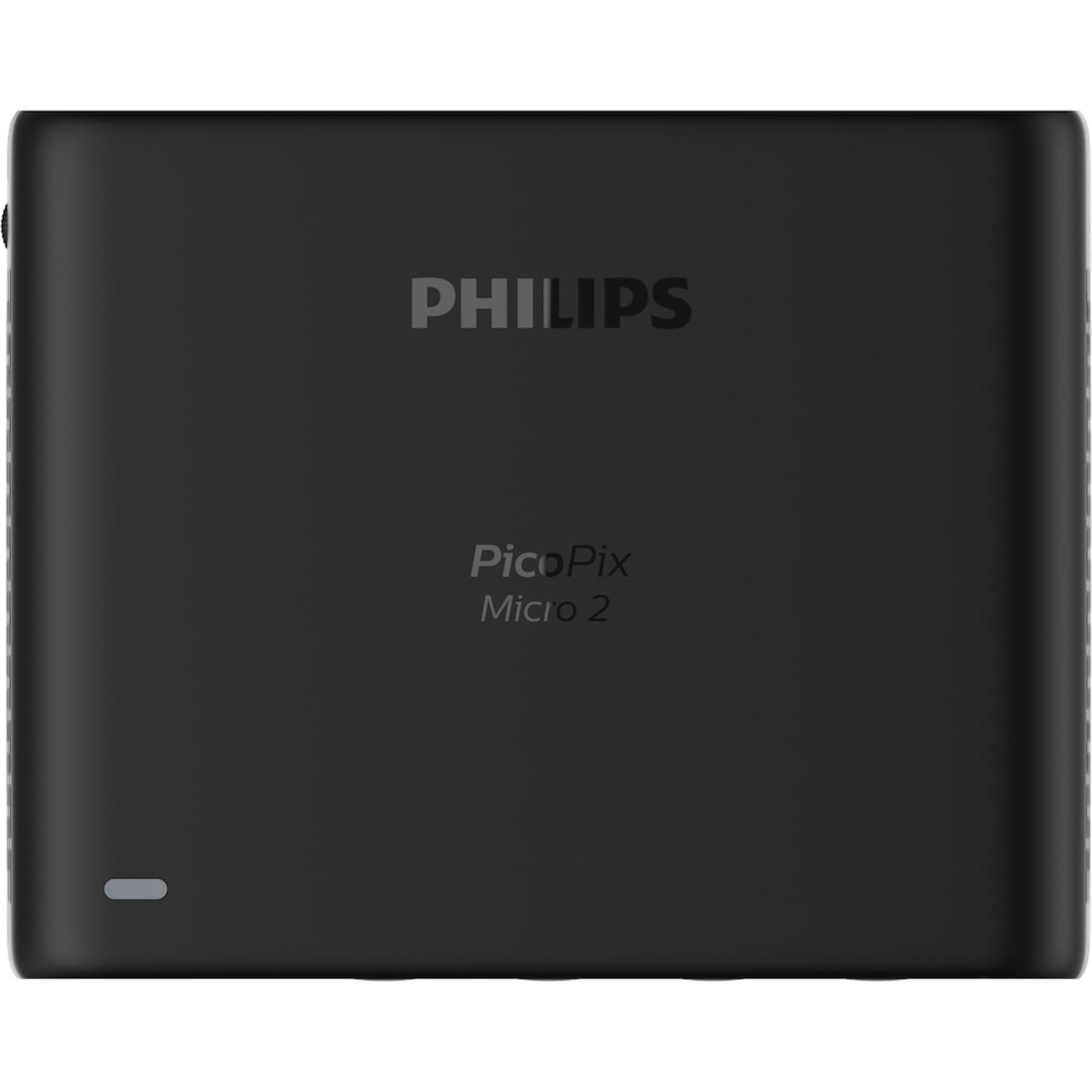 Thumbnail - Philips PicoPix Micro 2 (VGA, 150 lm, 1.2:1), Beamer, Schwarz