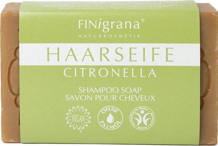 Actual product image FINigrana Haar-Seife Citronella (Solid shampoo)