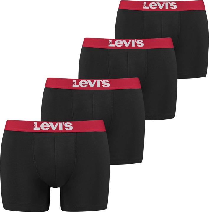 Produktbild Levis Solid Basic Boxer Brief Org Co 4p Ecom (XXL, 4er Pack)