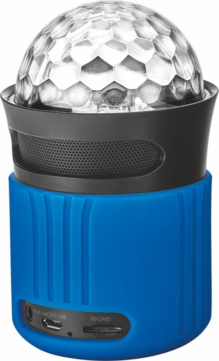 Actual product image Trust the Dixxo Go blue speaker (8 h, Battery operated)