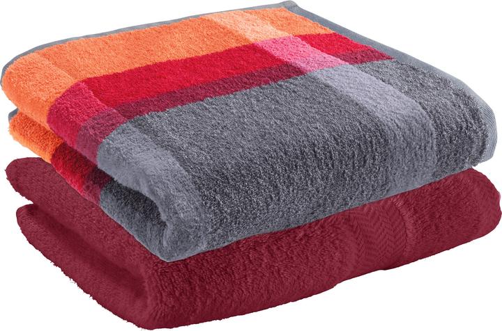 Bordeaux, Gris, Orange