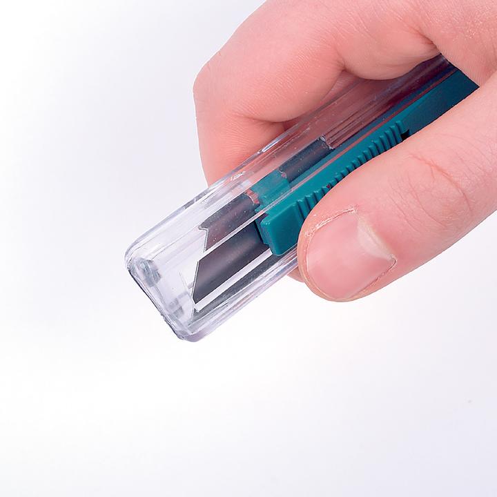 Produktbild wolfcraft 1 Sicherheitsmesser aus Kunststoff (Cutter)