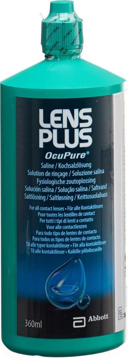 Produktbild Lens Plus OcuPure (Kochsalzlösung Linsenmittel, 360 ml)