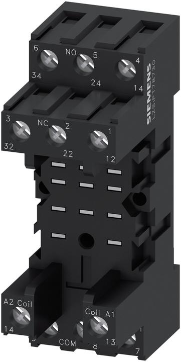 Produktbild Siemens Stecksockel SIMIREL, f. Hutschiene LZS:PT78730 (Relaissockel)