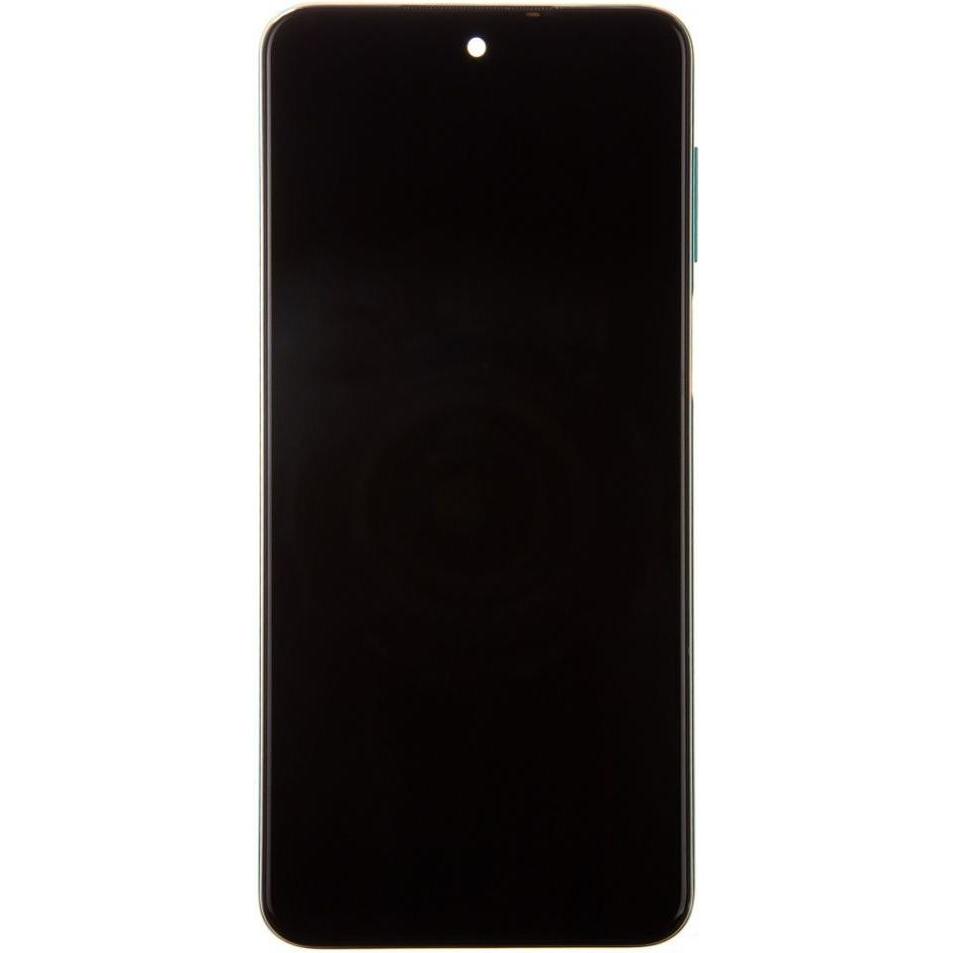 Xiaomi LCD-Display + Touch-Einheit + Frontabdeckung für Redmi Note 9 Pro Grün (Service Pack), Mobilg