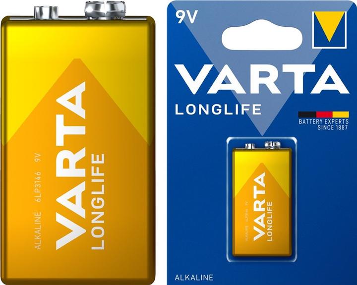 Immagine prodotto Varta Longlife (1 pz., 9V Block, 565 mAh)