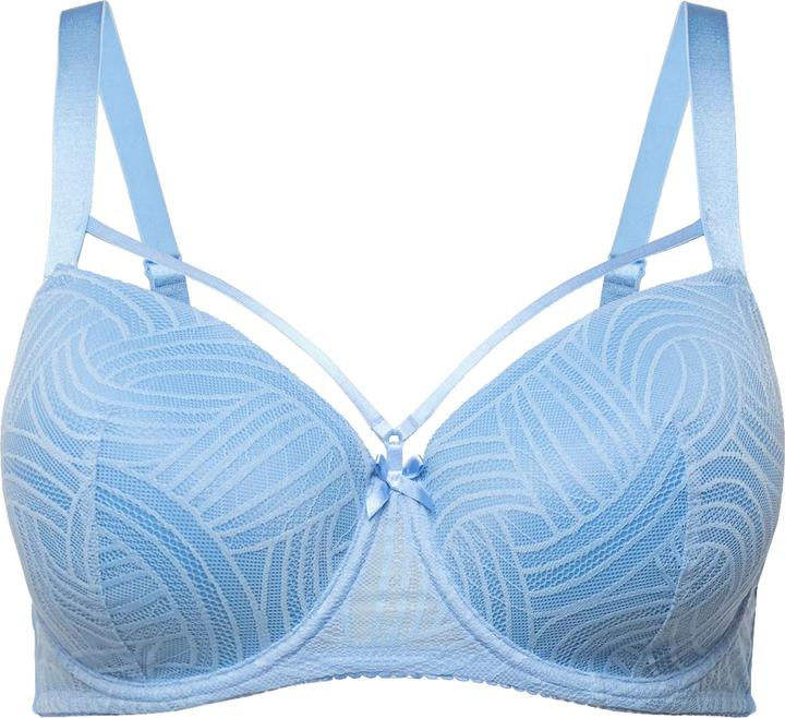 Produktbild Ulla Popken Bügel-BH, Zierbänder, Spitze, Cup C - D (85 C)