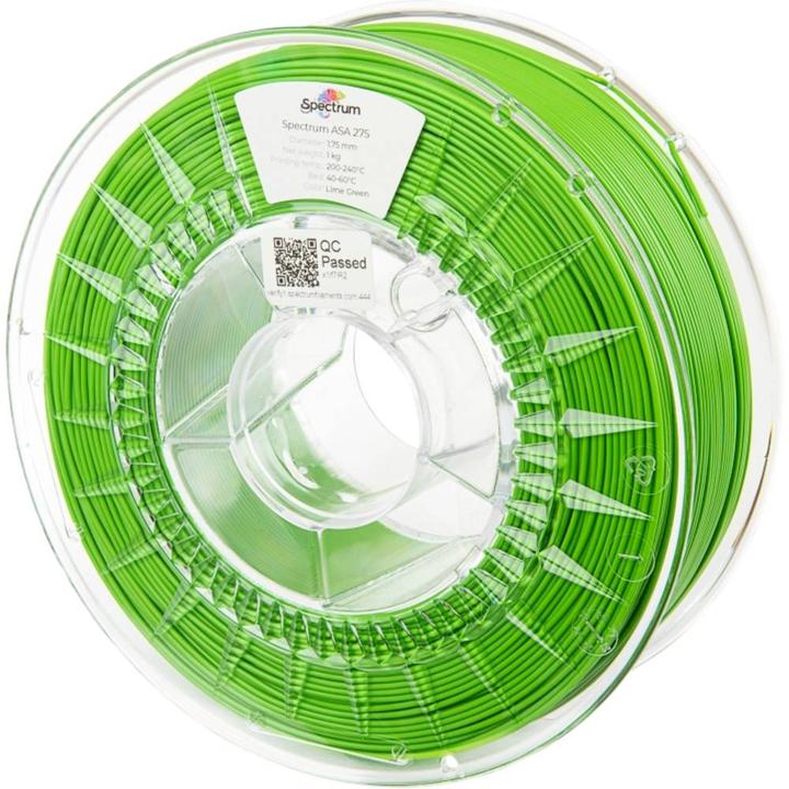 Produktbild 3d filament asa 275 1.75mm lime grün 1kg (ASA, 1.75 mm, 1000 g)