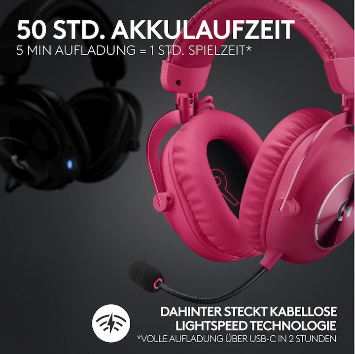Image du produit Logitech G Pro X 2 Lightspeed (Filaire, Sans fil)