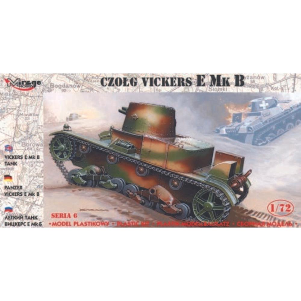 Mirage Hobby Panzer Vickers E Mk B