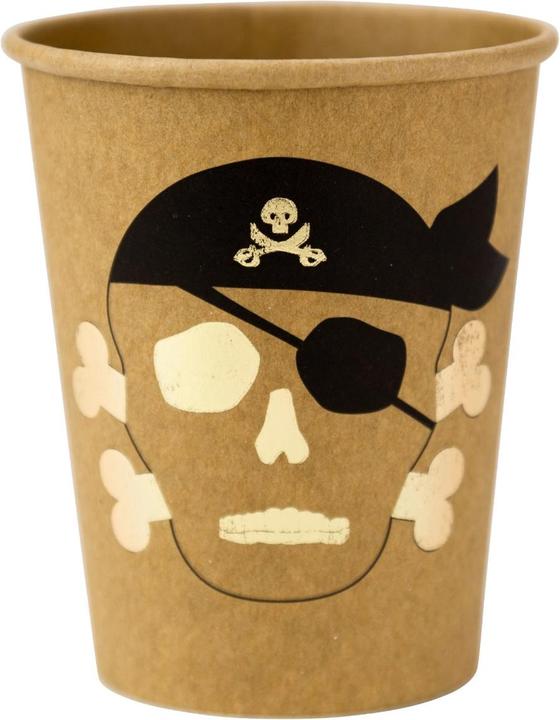 Actual product image Artifete Pirates paper cups (8pcs) (8x)