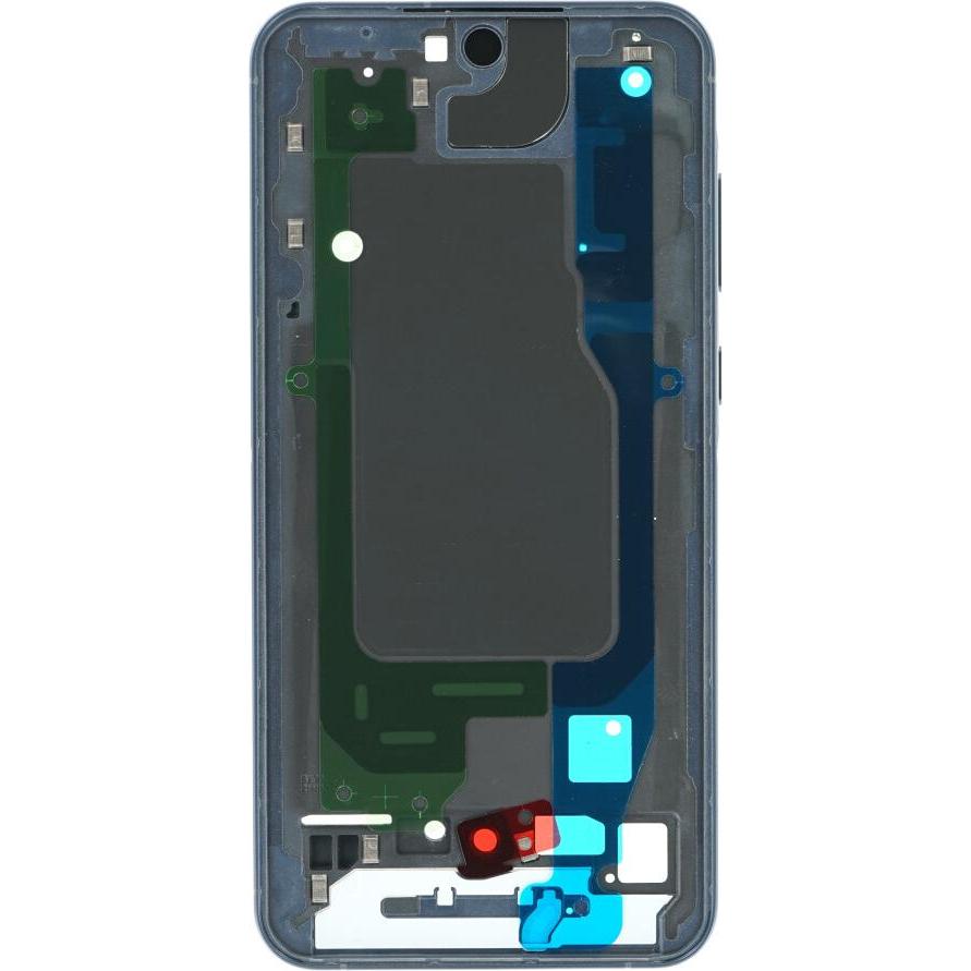 Samsung Mittelrahmen SM-A556 Galaxy A55 marineblau schwarz GH82-34309A (Galaxy A55), Mobilgerät Ersatzteile, Schwarz