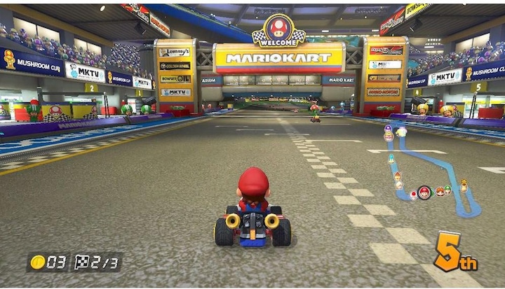 Actual product image Nintendo Mario Kart 8 Deluxe (Switch, Multilingual)