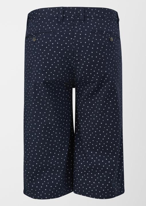 Image du produit s.Oliver Hose Slim: Bermuda mit Allover-Print (40)