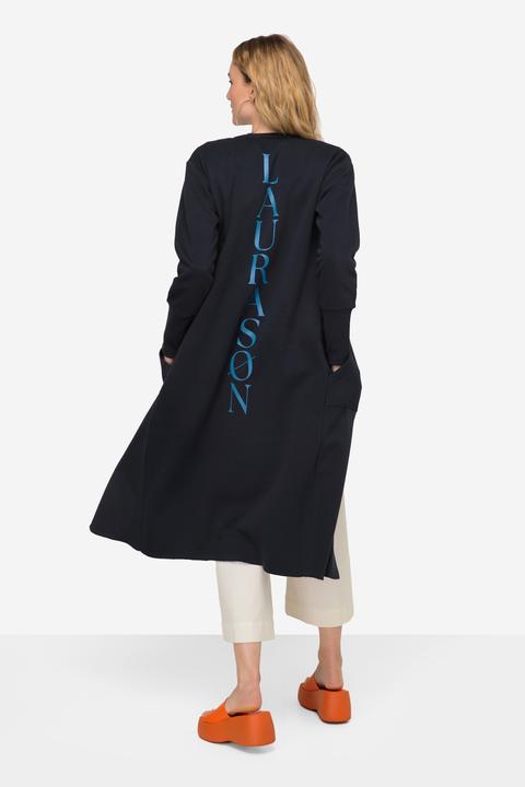 Immagine prodotto Laurasøn Sweat-Cardigan, Straight Fit, offene Jacke, sichtbare Nähte (L)