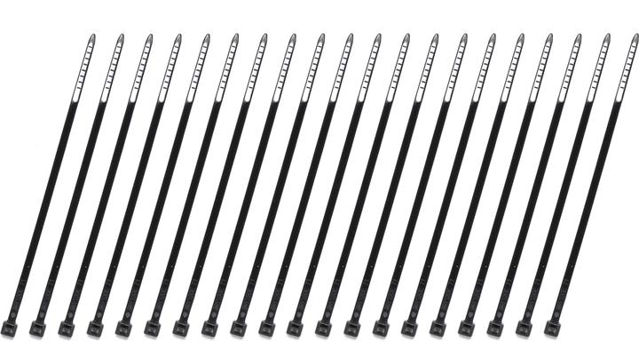 Produktbild Tamiya Nylon Bands (small / black, 20 pcs) (Klettkabelbinder, 100 mm, 20 Stk.)