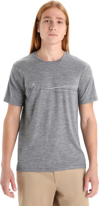 Image du produit Icebreaker Mérino Tech Lite II SS Tee Cadence Paths (M)