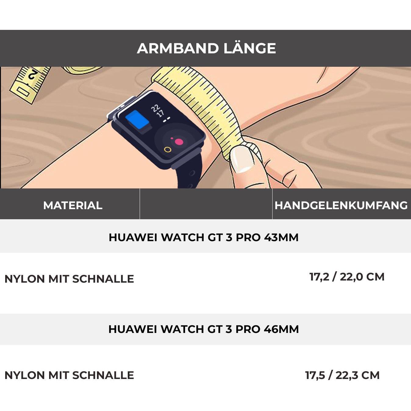 Thumbnail - Strap-it Armband (Nylon), Uhrenarmband, Mehrfarbig