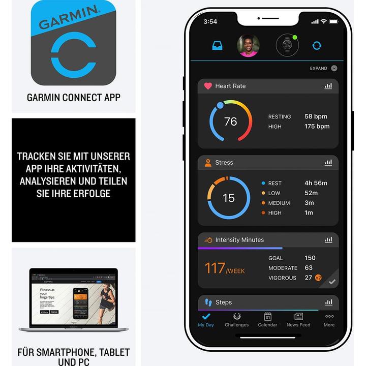 Actual product image Garmin Vivomove Trend (40 mm)