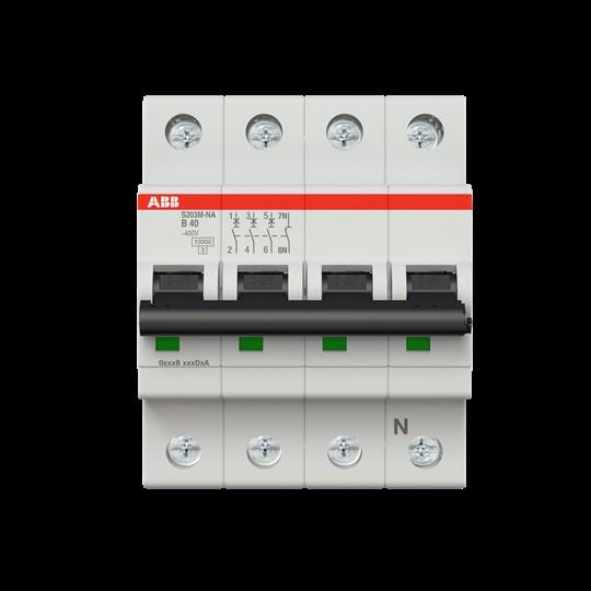 Produktbild ABB S203M-B40NA Sicherungsautomat B-Char., 2CDS273103R0405