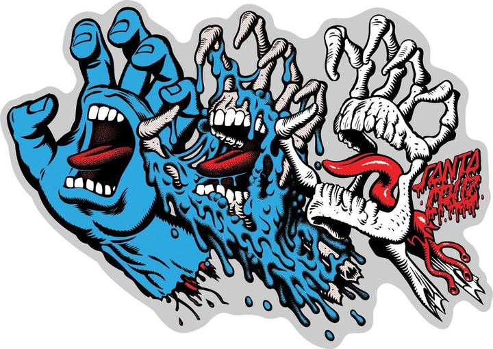 Produktbild Santa Cruz Evolve Hand Sticker 6"