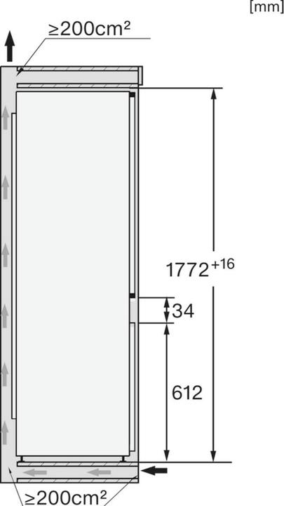 Produktbild Miele K 7731 E (274 l)