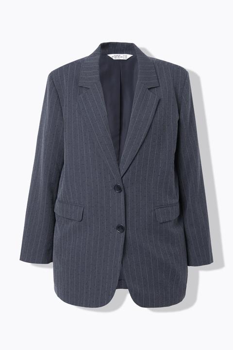 Immagine prodotto Studio Untold Blazer dal taglio oversize con righe sottili e brillantini (50, 52)