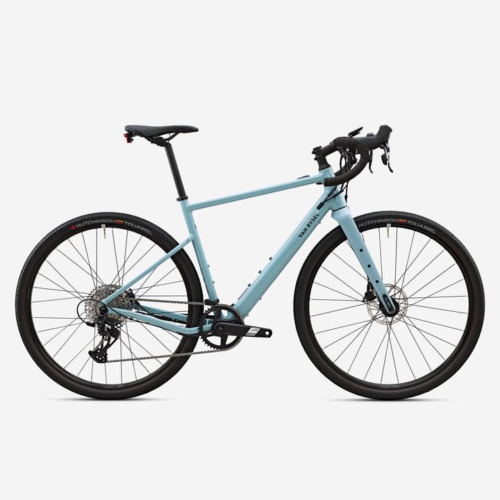 Van rysel Vélo gravel électrique - E-GRVL AF HD Mahle X35 SRAM Apex 1x12 bleu