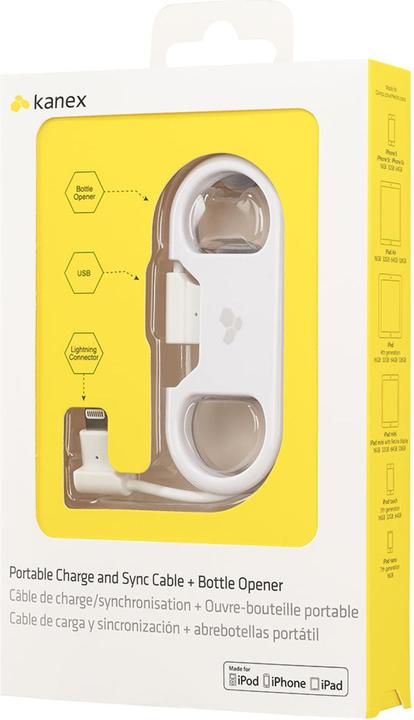 Produktbild Kanex GoBuddy+ Ladekabel & Flaschenöffner (0.20 m, USB 3.0)