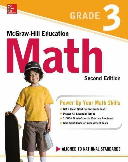 Produktbild Math Grade 3, Second Edition (Englisch, McGraw Hill, 2017)