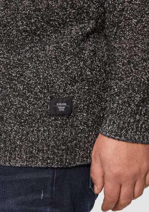 Image du produit S.Oliver Strickpullover Grobstrickpullover in Melange-Optik (5XL)