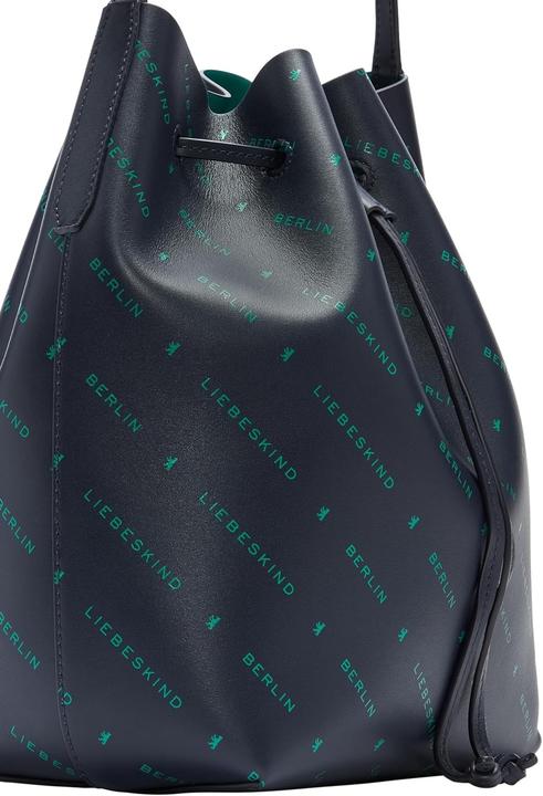 Immagine prodotto Liebeskind Berlin Borsa a secchiello monogramma morbida nappa blu vestito