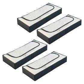 Produktbild Wenko 4 Deep Black Unterbettkommode schwarz 107,0 x 46,0 x 16,0 cm