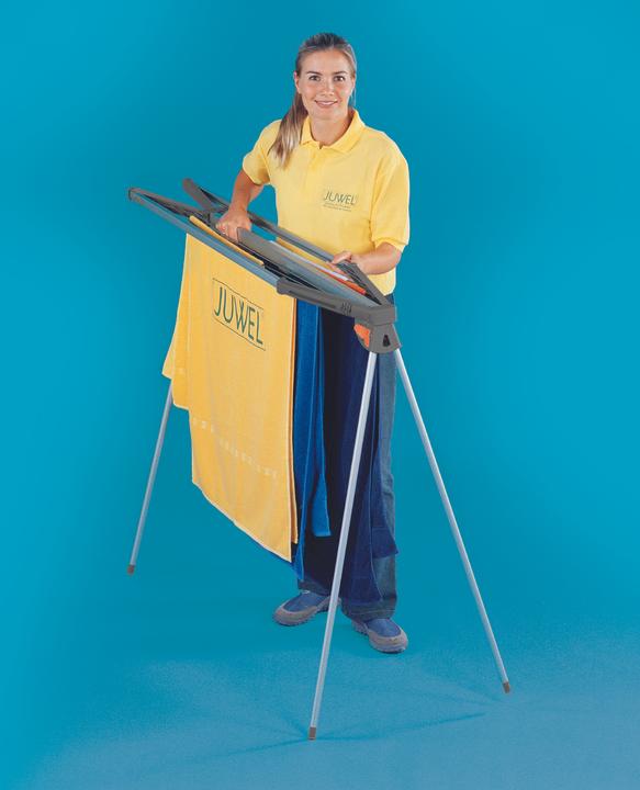 Produktbild Juwel Wäschetrockner Alu Twist 140, Wäscheständer kompakt, Wäscheleine 13,7 m (1.04 m)