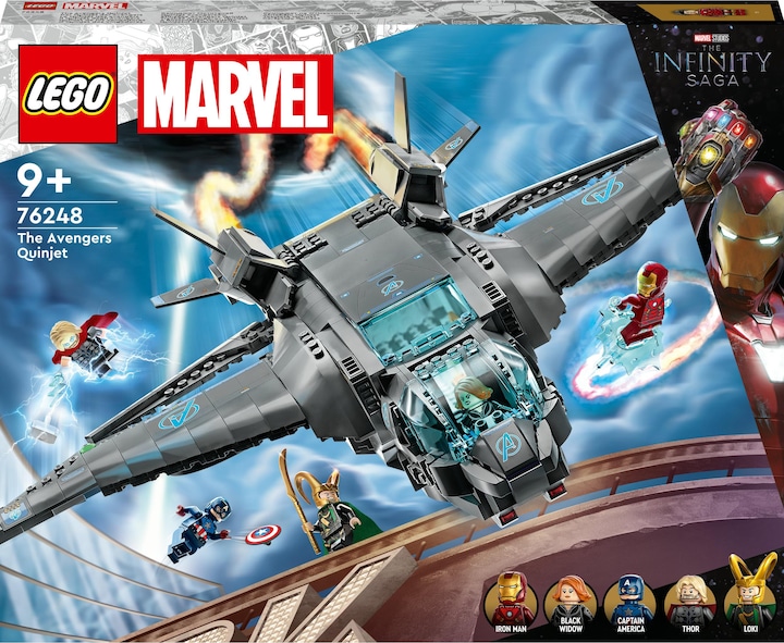 Image du produit LEGO Le quinjet des Avengers (76248, LEGO Marvel)