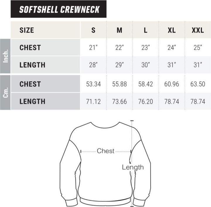 Actual product image Loose Riders Softshell Crewneck (M)