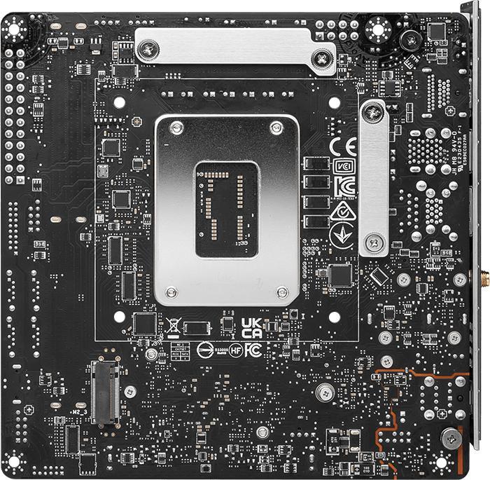 Actual product image MSI MB MPG B760I EDGE WIFI DDR4 (B760,S1700,mITX,Intel) (LGA 1700, Intel B760, Mini-ITX)