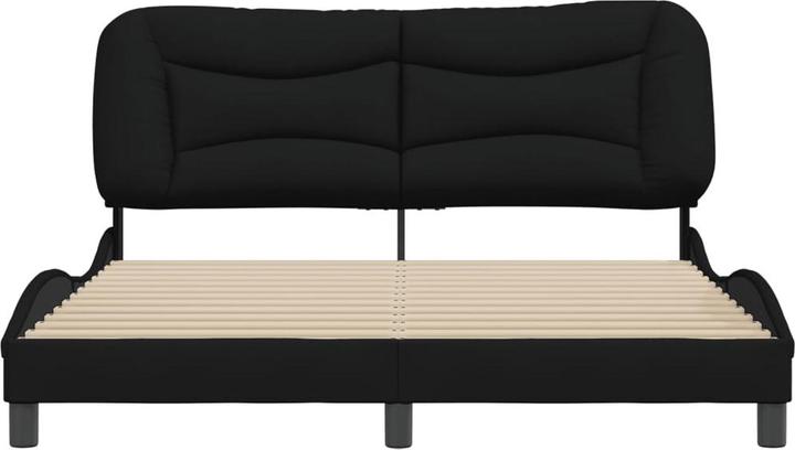 Produktbild vidaXL Bettgestell mit Kopfteil Stoff (160 x 200 cm)