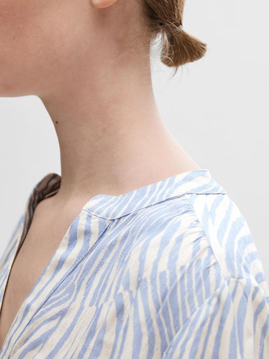 Actual product image Selected Femme Print top with short sleeves (36)