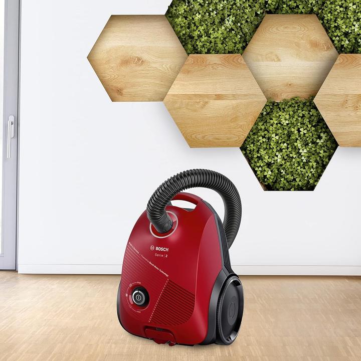 Image du produit Bosch Hausgeräte Série 2 BGBS2RD1H vacuum 3.5 L Dry Dust bag