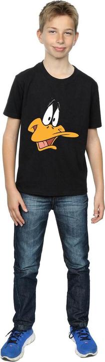 Actual product image Looney Tunes Boys Daffy Duck Cotton T-Shirt (152, 158)