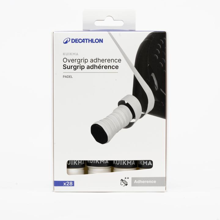 Immagine prodotto Kuikma Padel Overgrips Adherence confezione da 28 pezzi - Bianco
