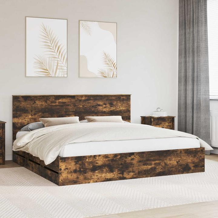 Produktbild vidaXL Bettrahmen (200 x 200 cm)