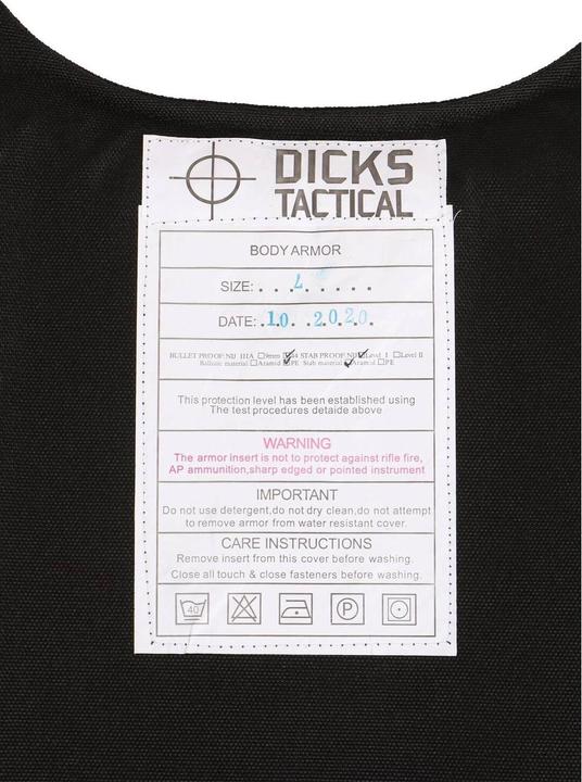 Produktbild Army Shop Ballistische Schutzweste Bodyguard (XL)